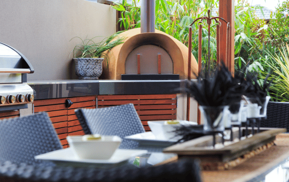 outdoor kitchen installation in charlotte nc