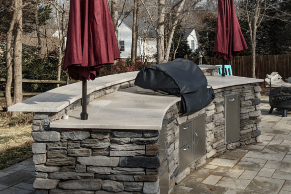 outdoor kitchen seating charlotte nc