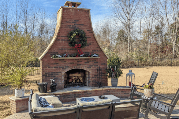 wood burning fireplace in charlotte nc